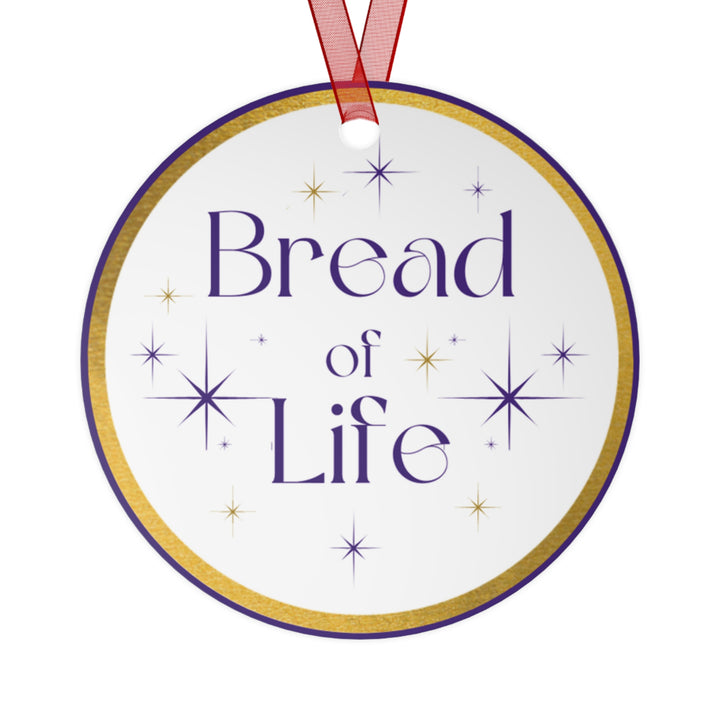 Bread of Life - Names of Jesus White Metal Ornament