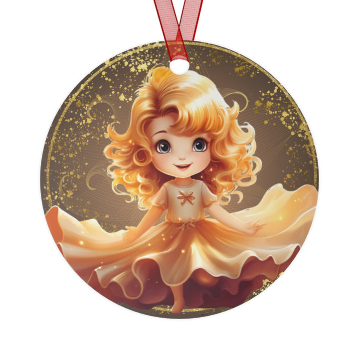 Ginger Angel - Metal Ornaments