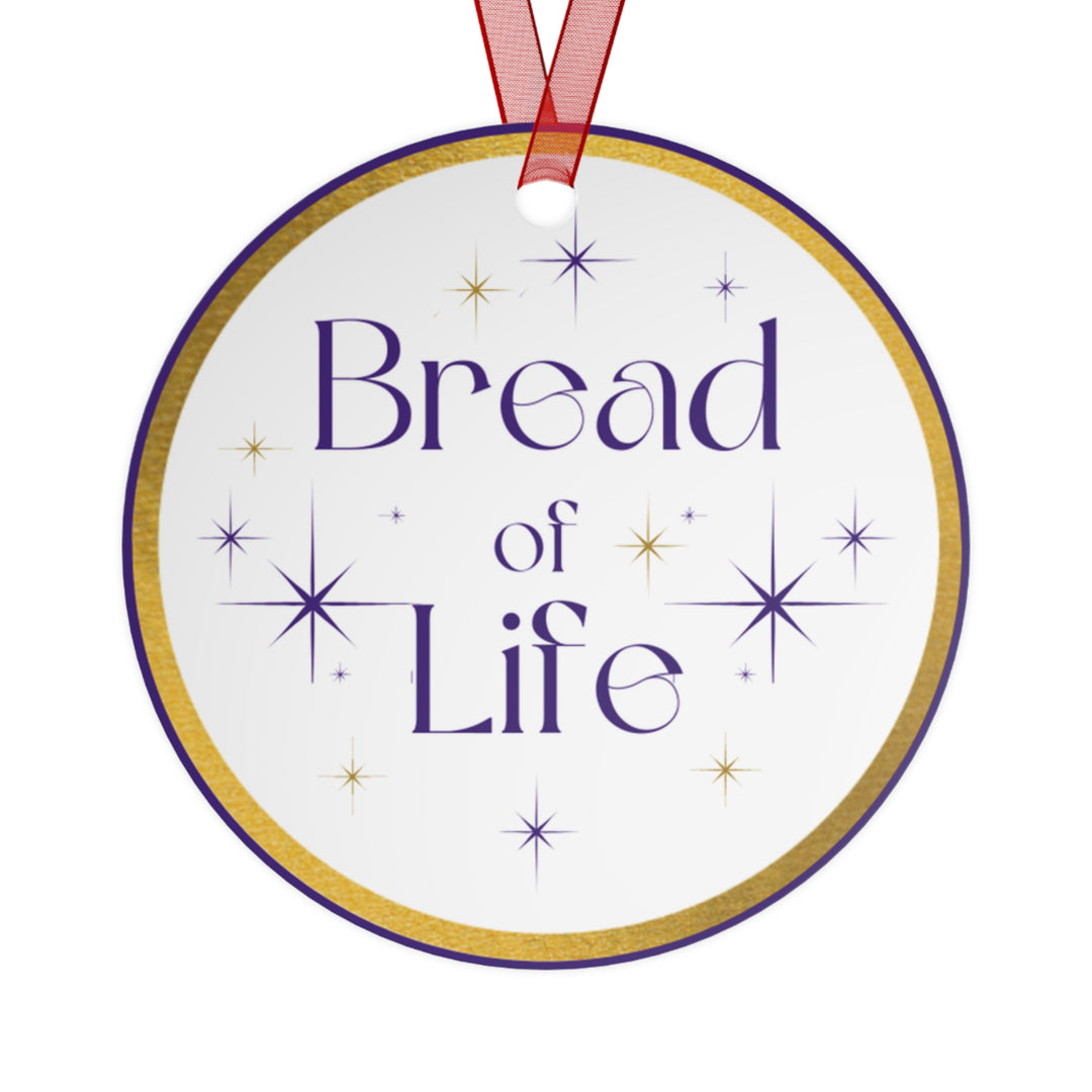 Bread of Life - Names of Jesus White Metal Ornament
