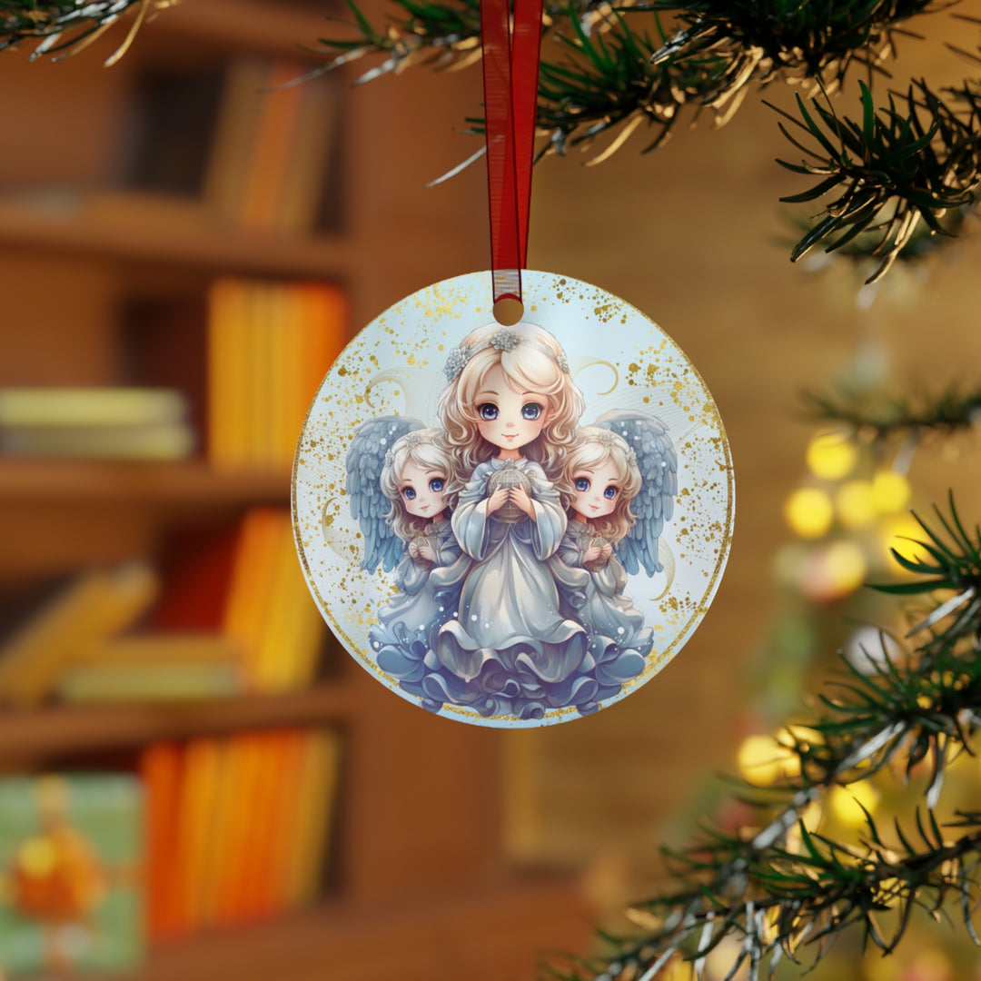 Faithful Angels - Metal Ornaments
