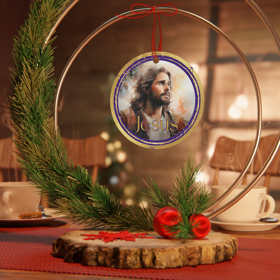 Jesus - Names of Jesus Metal Ornament