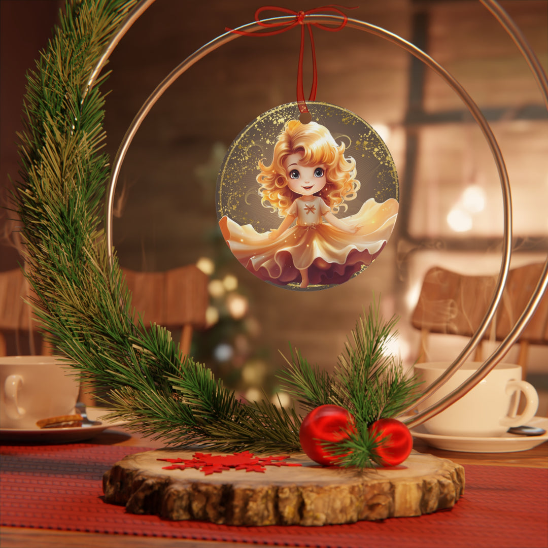 Ginger Angel - Metal Ornaments