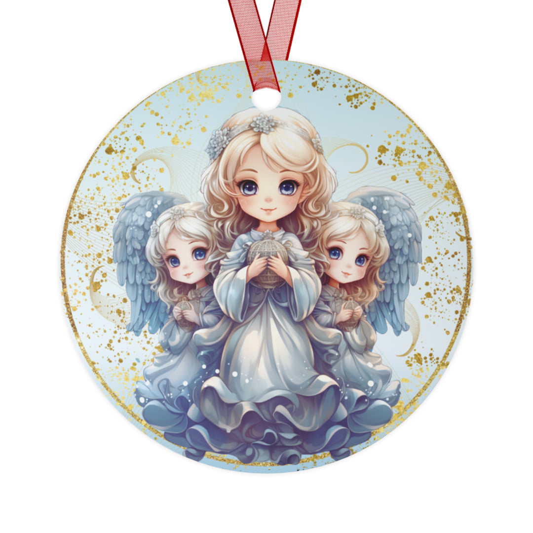 Faithful Angels - Metal Ornaments