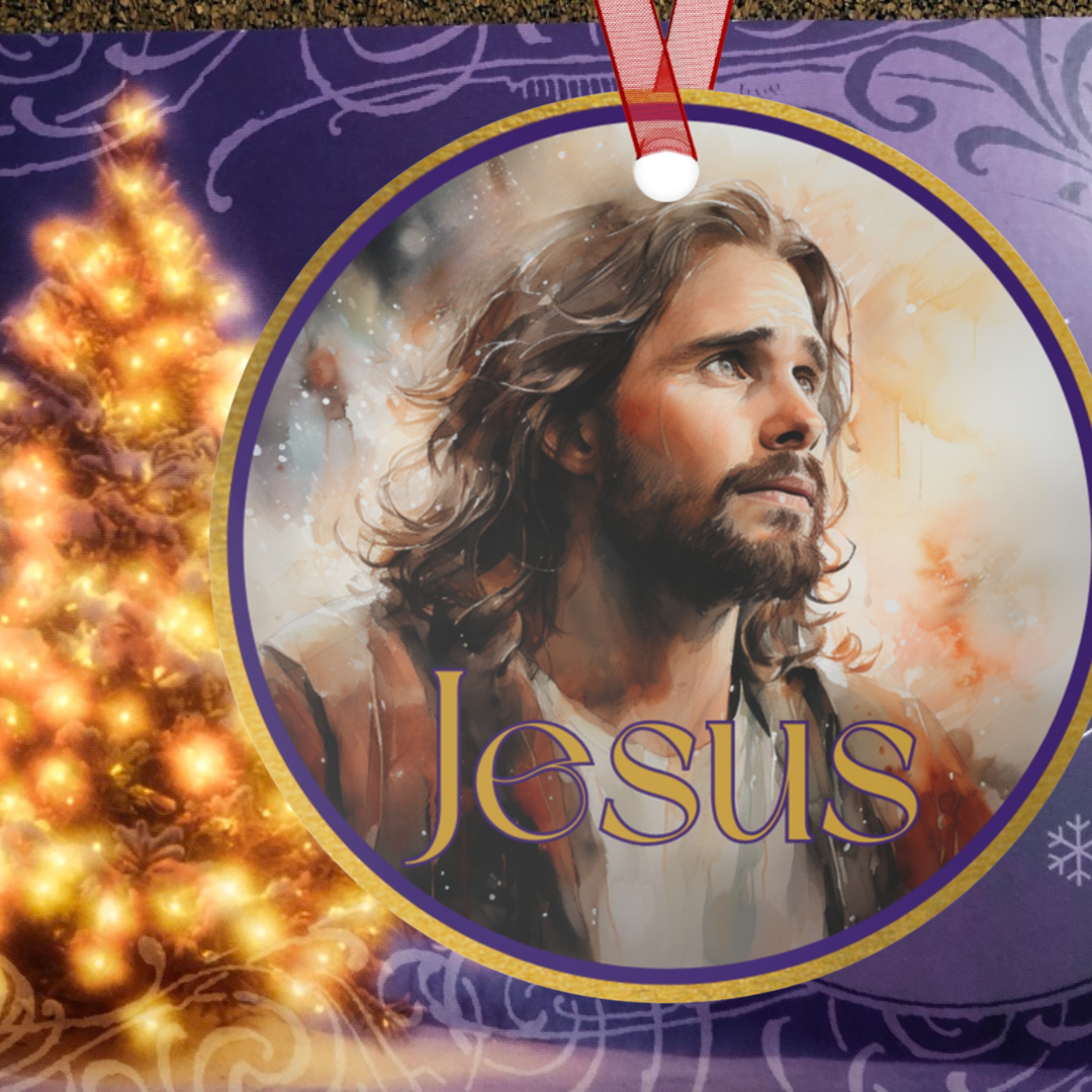 Jesus - Names of Jesus Metal Ornament