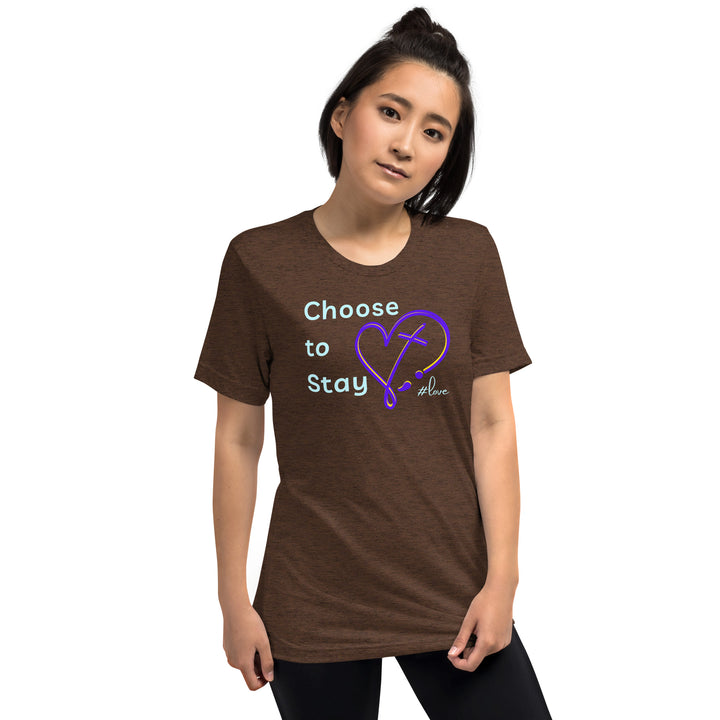 Choose to Stay - Short sleeve t-shirt