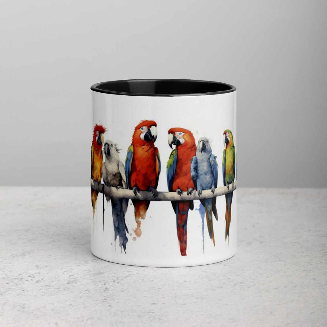 Macaws - Mug with Color Inside