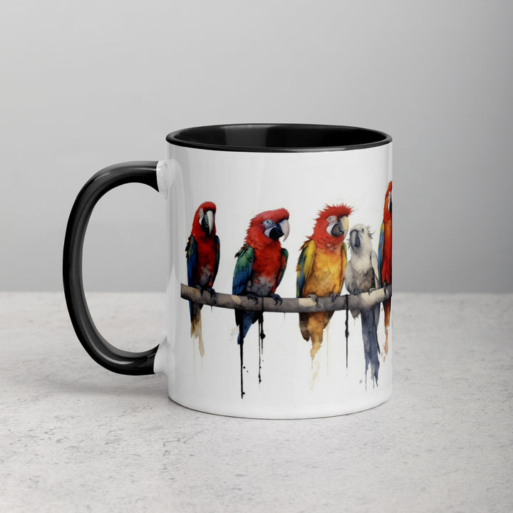 Macaws - Mug with Color Inside