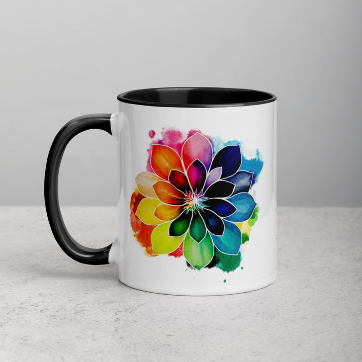 Coffee is My Meditation - Mug with Color Inside