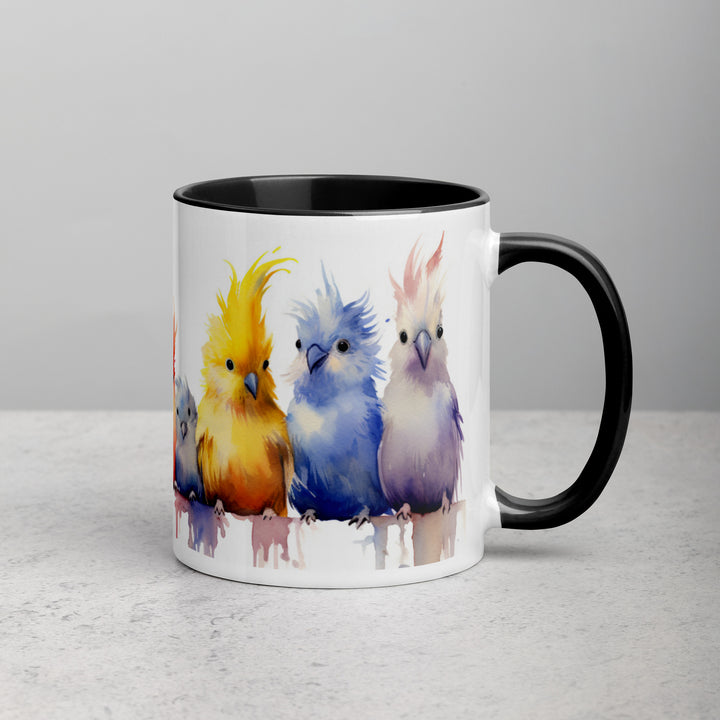 Cockatiel Teens - Mug with Color Inside