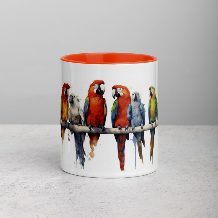 Macaws - Mug with Color Inside