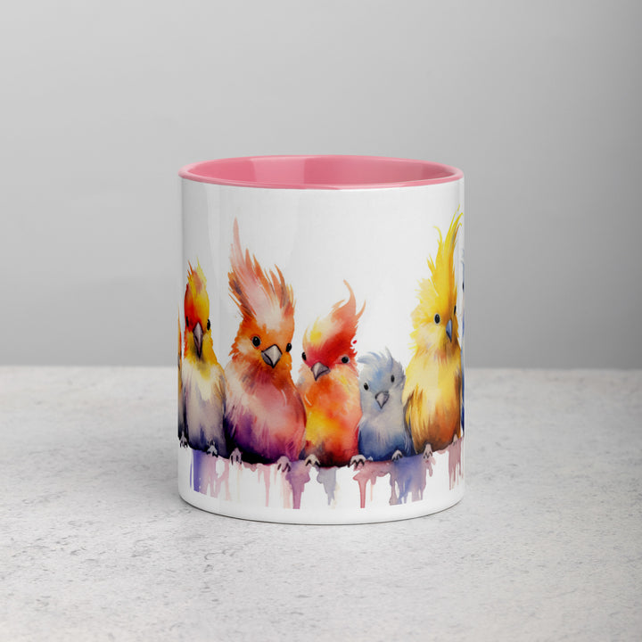 Cockatiel Teens - Mug with Color Inside