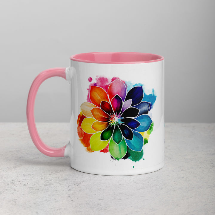 Coffee is My Meditation - Mug with Color Inside