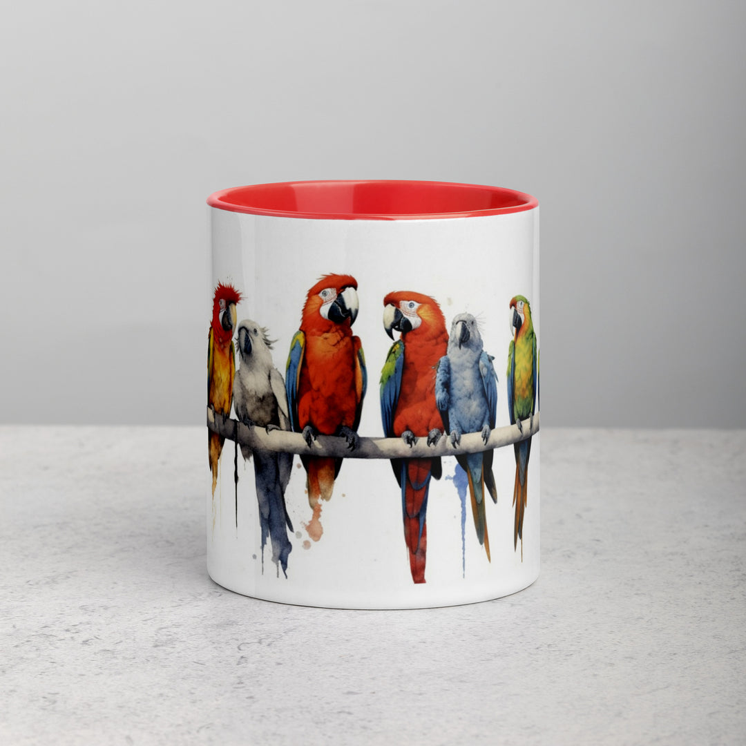 Macaws - Mug with Color Inside