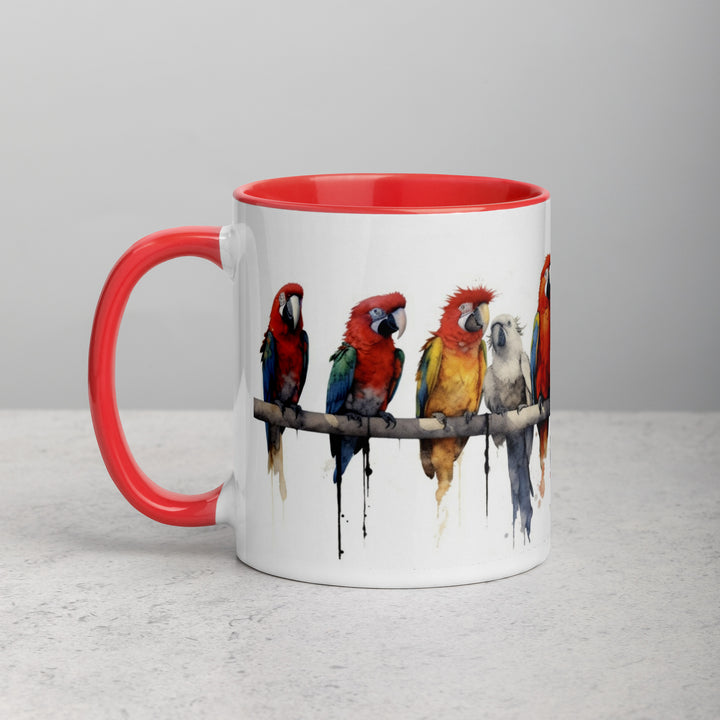 Macaws - Mug with Color Inside