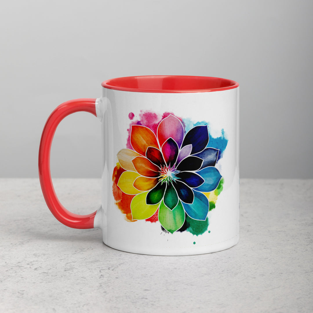 Coffee is My Meditation - Mug with Color Inside