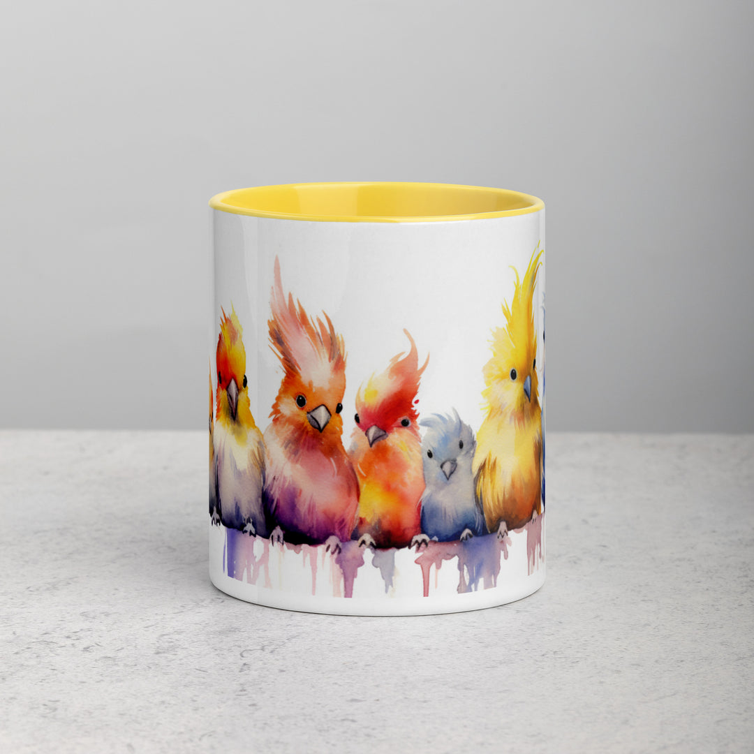 Cockatiel Teens - Mug with Color Inside