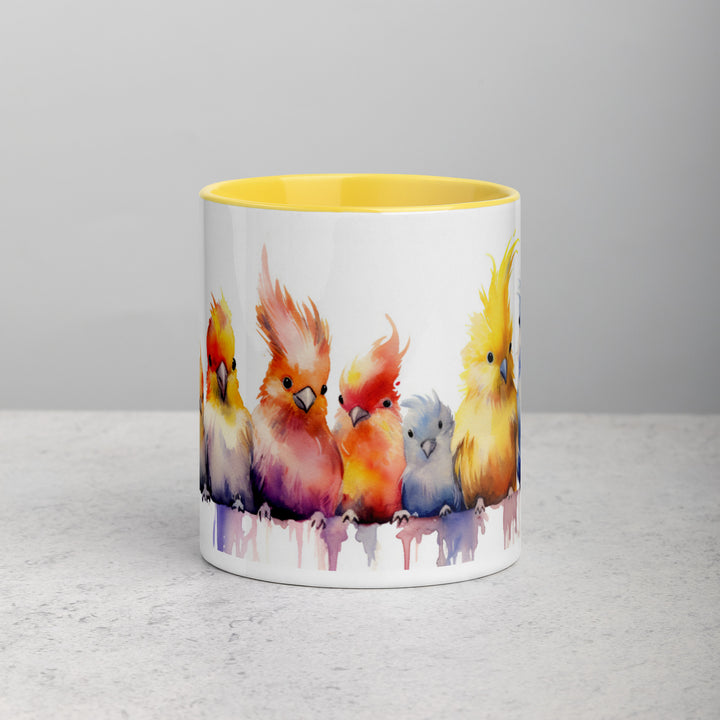 Cockatiel Teens - Mug with Color Inside