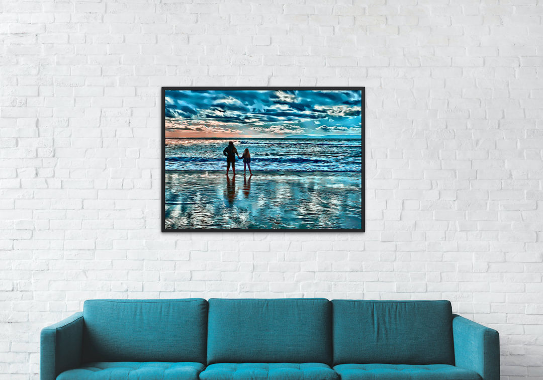 Dreamy Reflections - Framed Wall Art