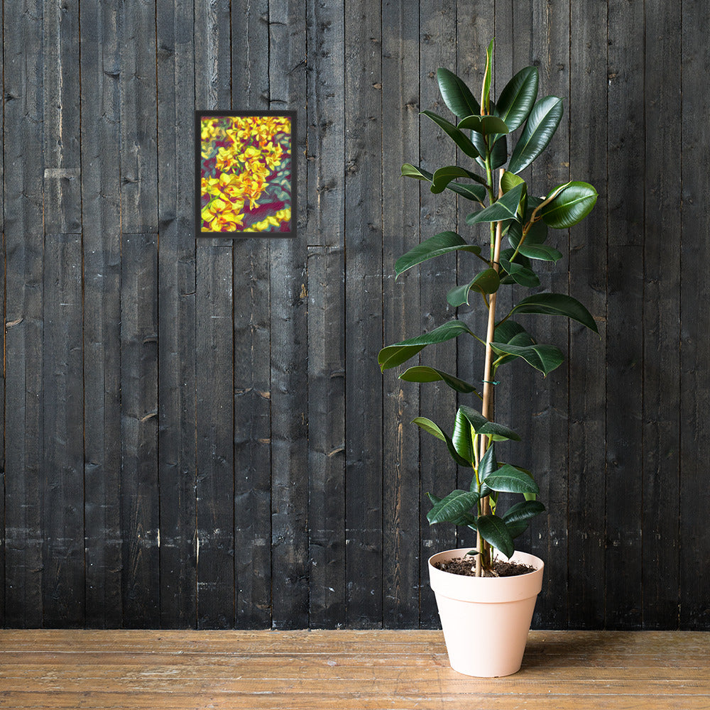 Yellow Daze - Framed Wall Art
