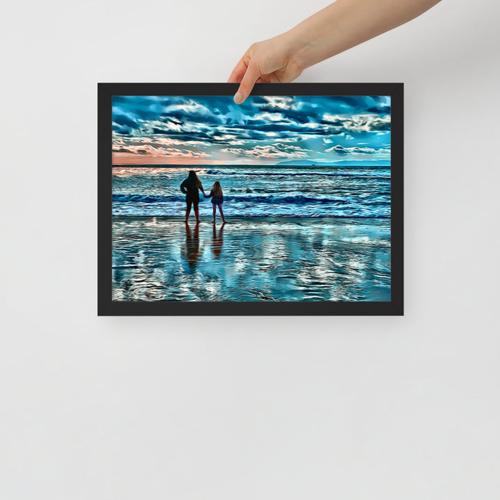 Dreamy Reflections - Framed Wall Art