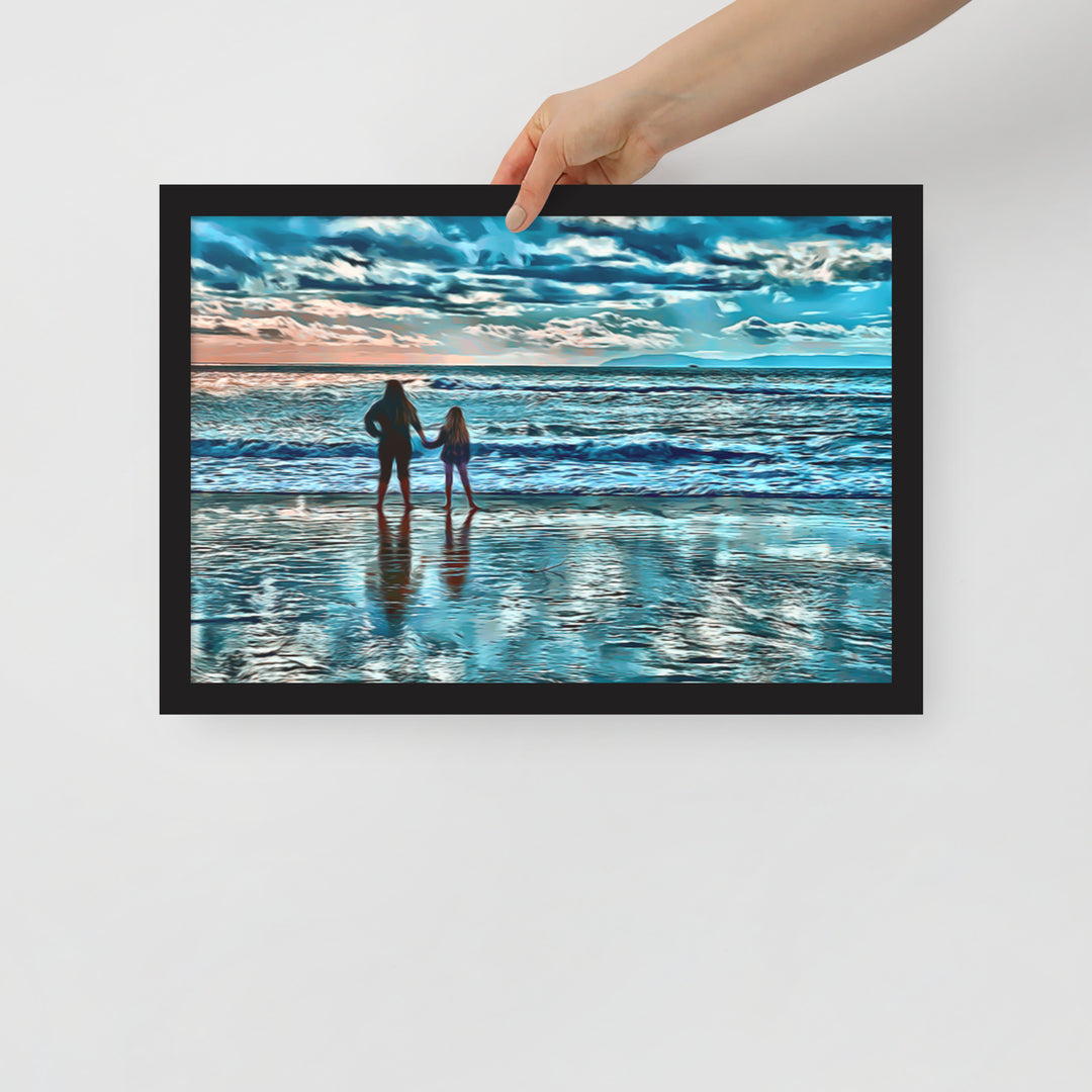 Dreamy Reflections - Framed Wall Art