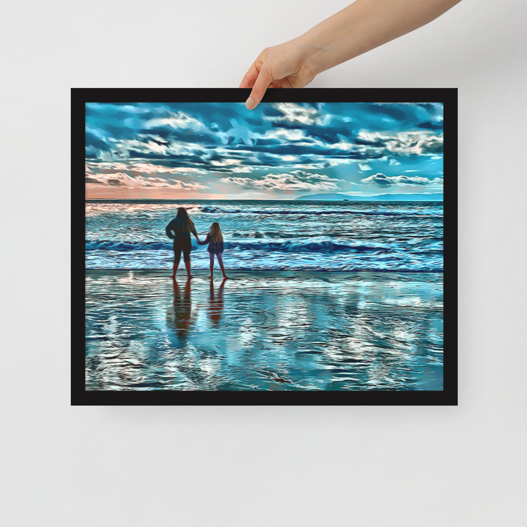Dreamy Reflections - Framed Wall Art