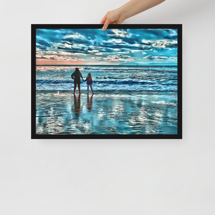Dreamy Reflections - Framed Wall Art