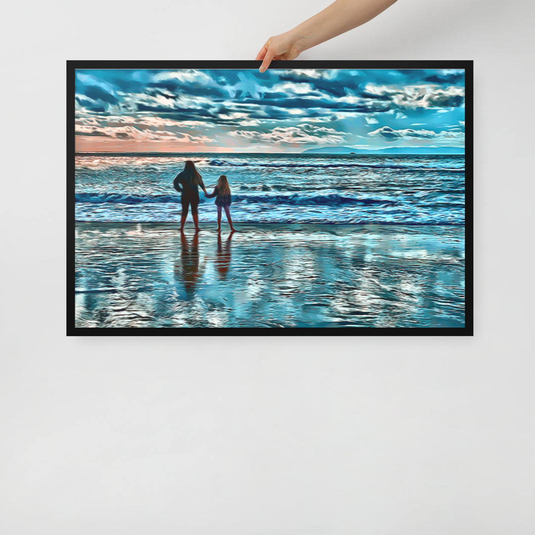 Dreamy Reflections - Framed Wall Art