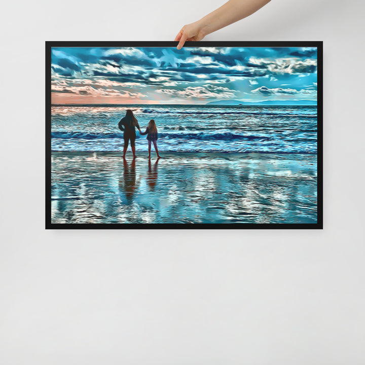Dreamy Reflections - Framed Wall Art