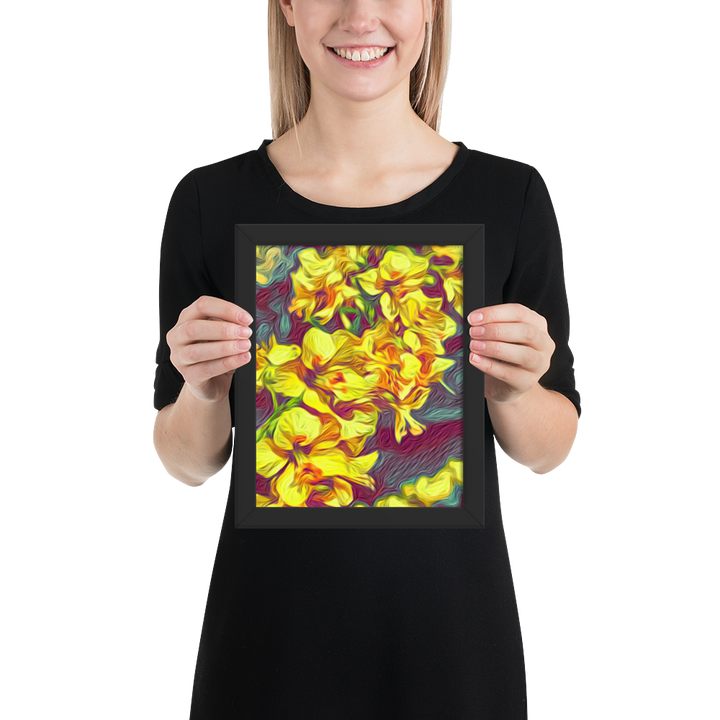 Yellow Daze - Framed Wall Art