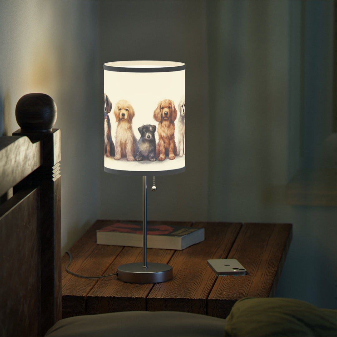 Pawsitively Festive - Lamp on a Stand