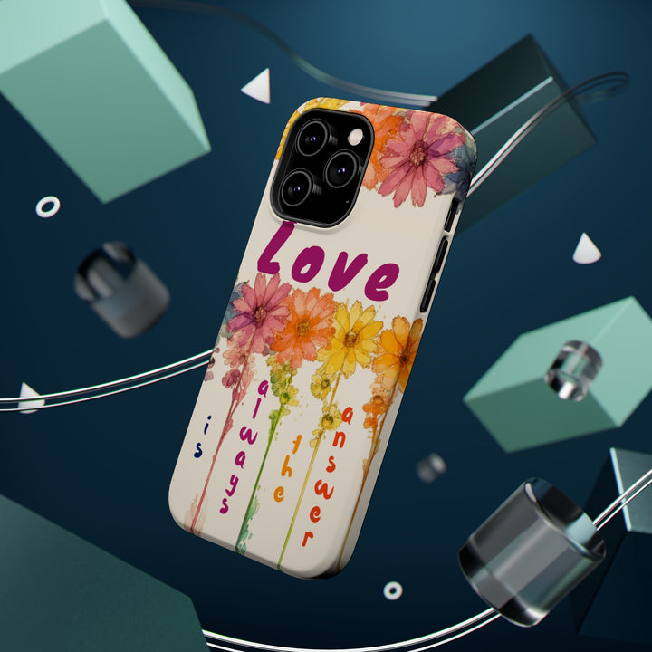 Love is the Answer Latte - MagSafe Tough Cases