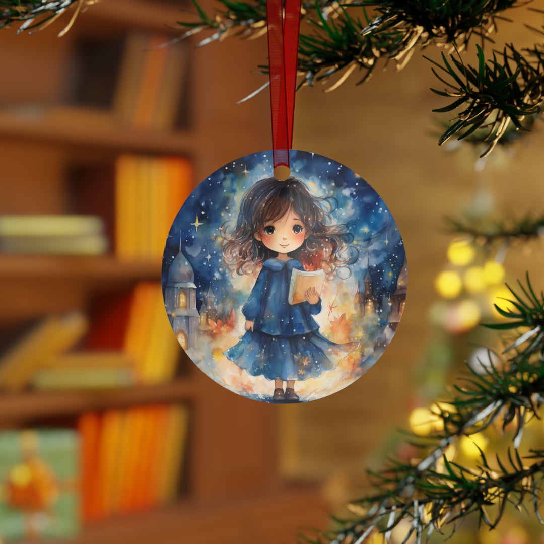 Emily - doll Metal Ornaments