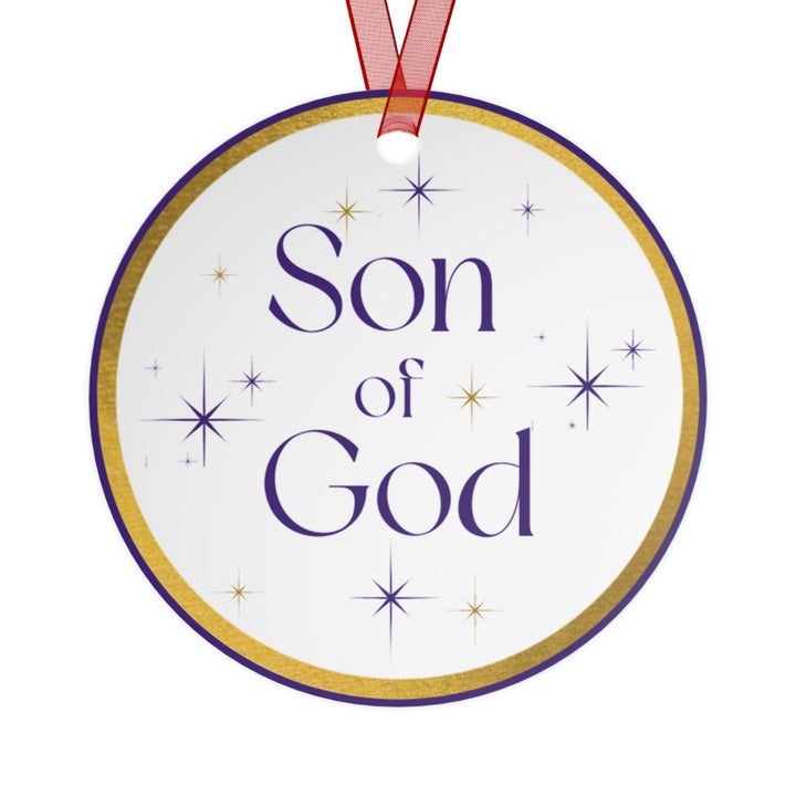 Son of God - Names of Jesus White Metal Ornaments