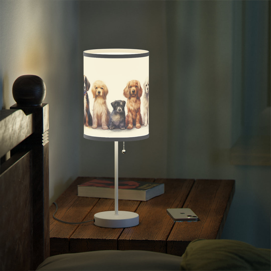 Pawsitively Festive - Lamp on a Stand