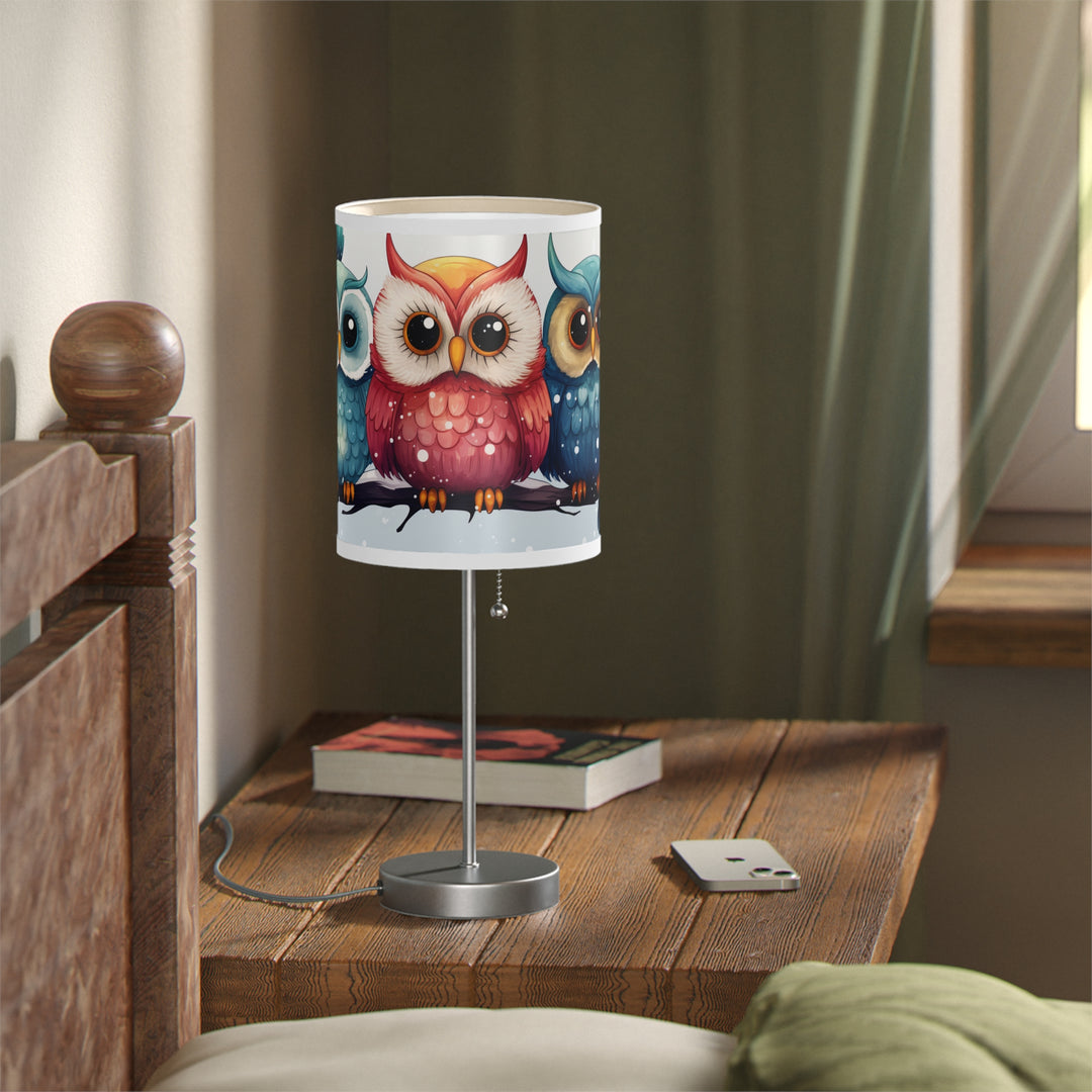 Whooo's Merry - Lamp on a Stand