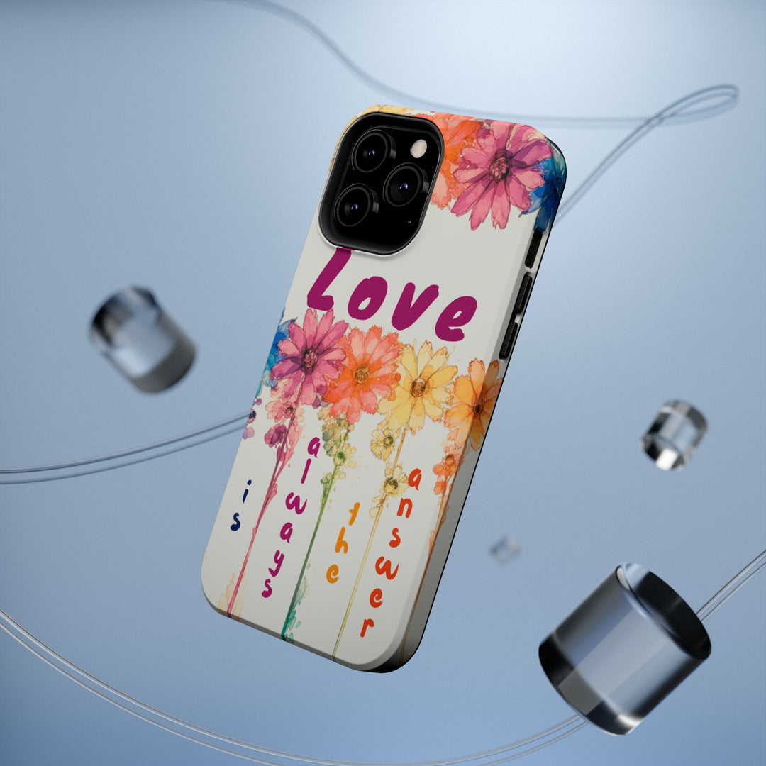 Love is the Answer Vintage - MagSafe Tough Cases