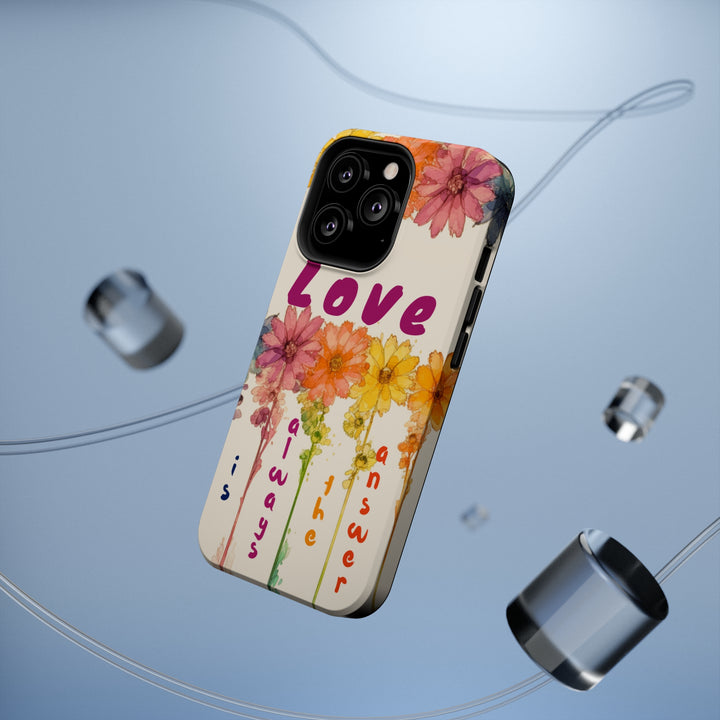 Love is the Answer Latte - MagSafe Tough Cases