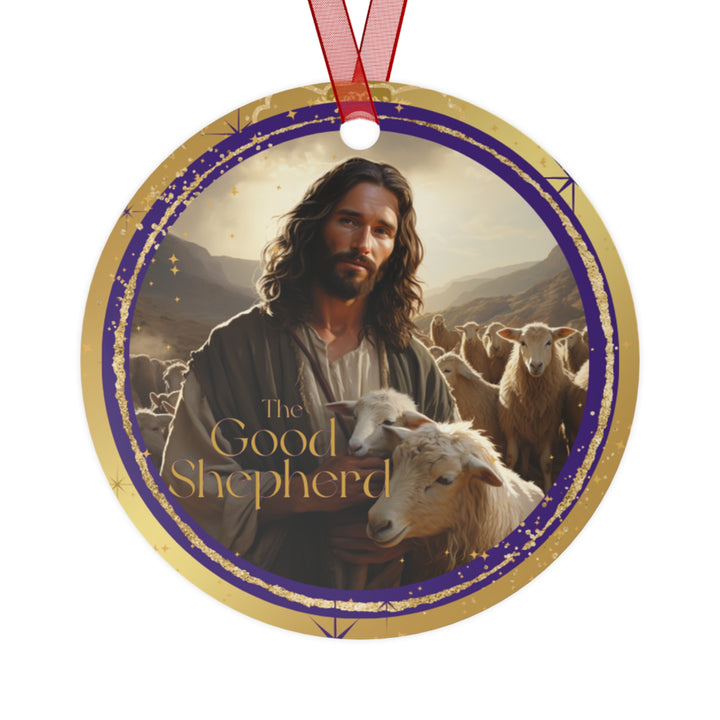 The Good Shepherd - Names of Jesus Metal Ornament