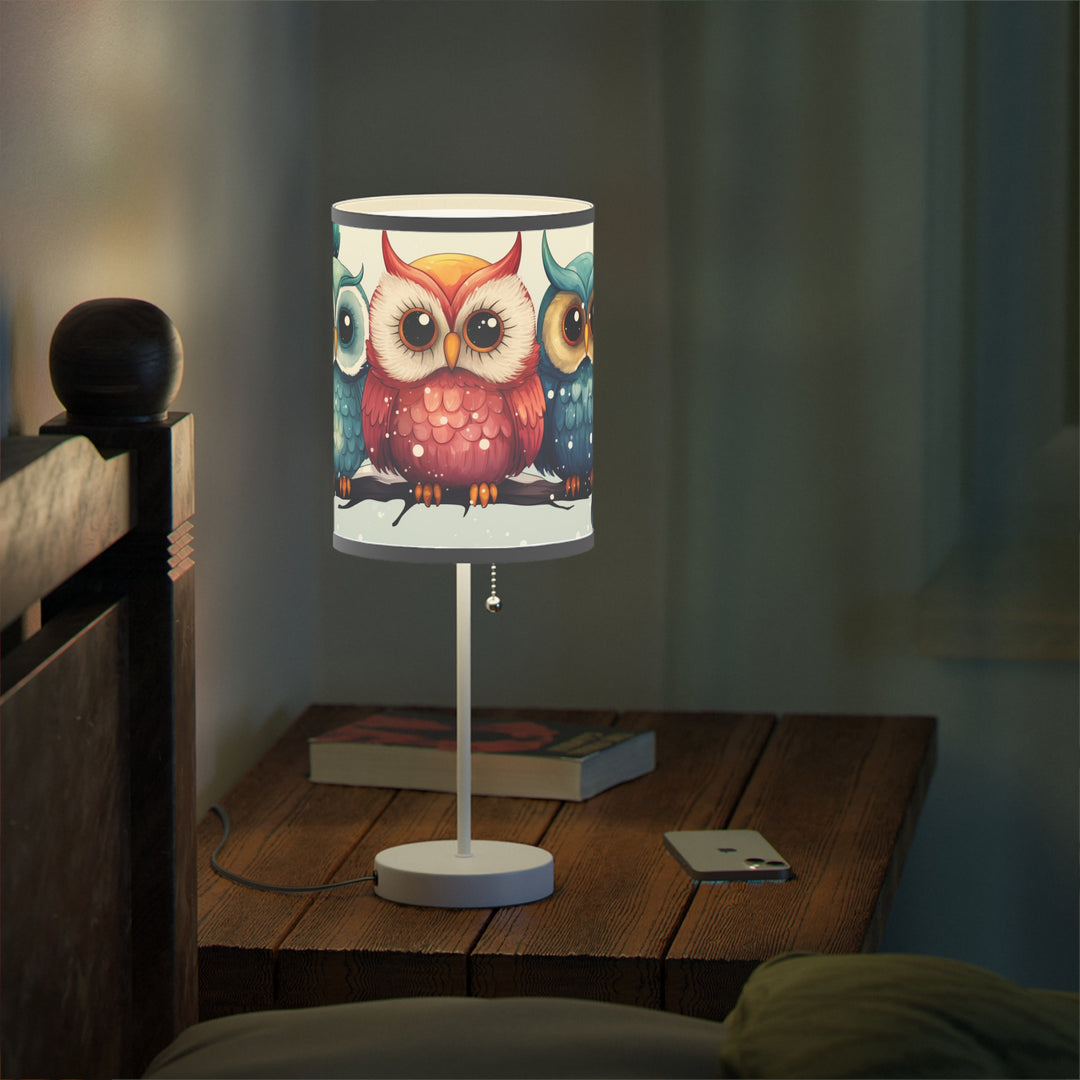 Whooo's Merry - Lamp on a Stand