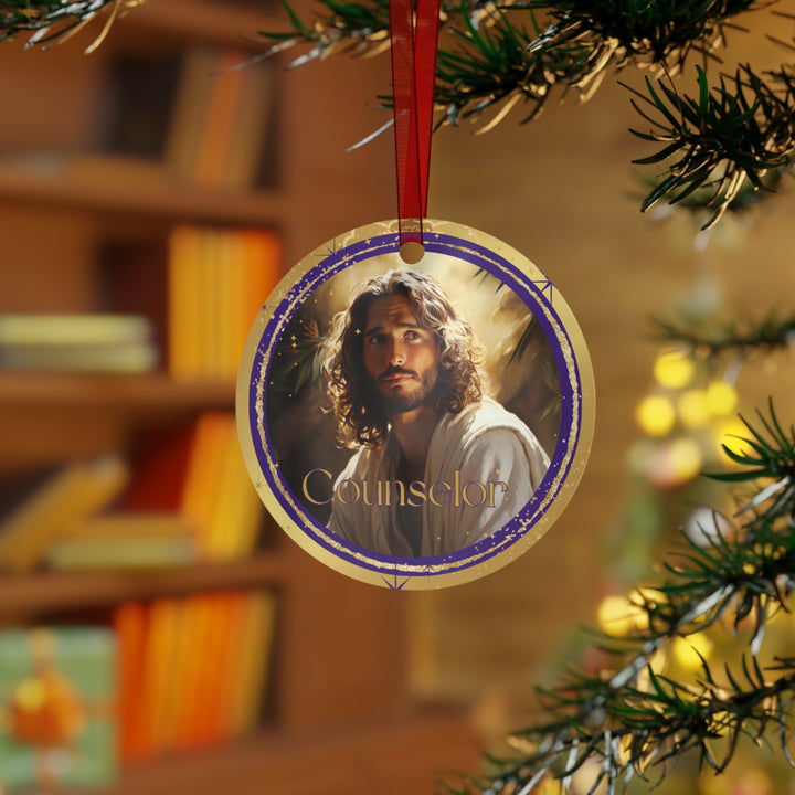 Counselor - Names of Jesus Metal Ornament