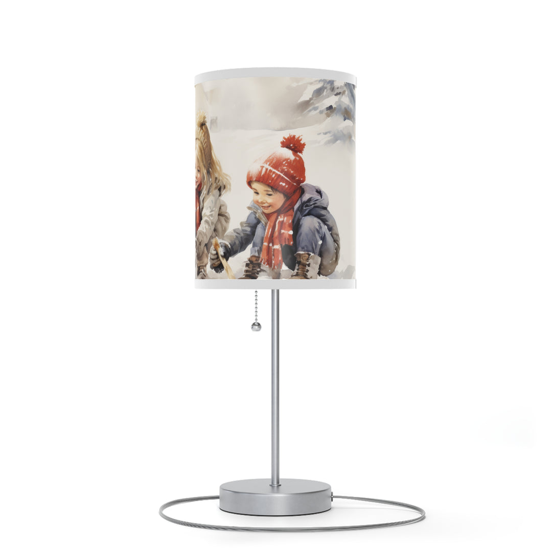 Snowy Adventures - Lamp on a Stand