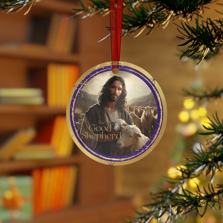 The Good Shepherd - Names of Jesus Metal Ornament