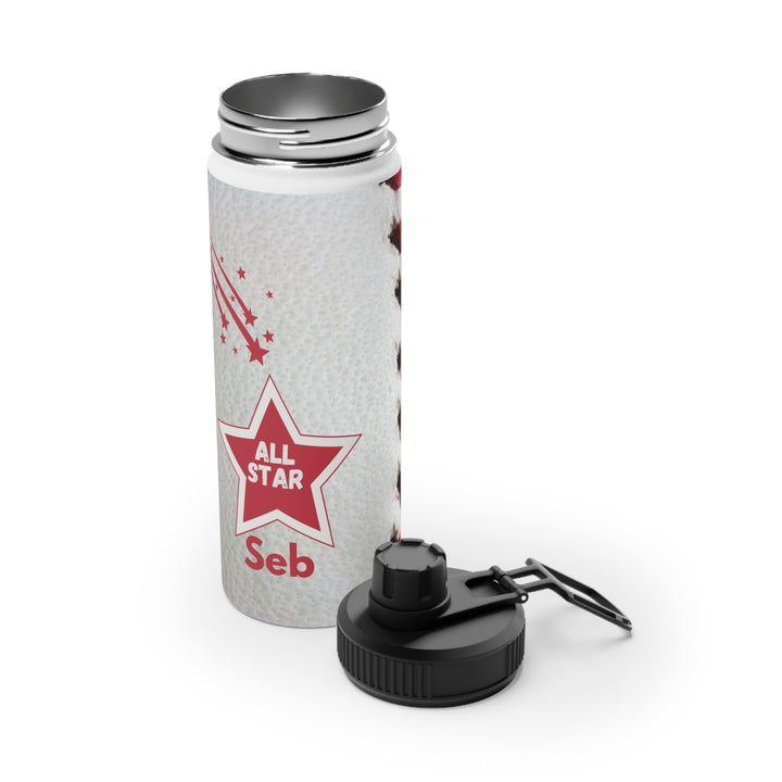 Stainless Steel Water Bottle, Sports Lid