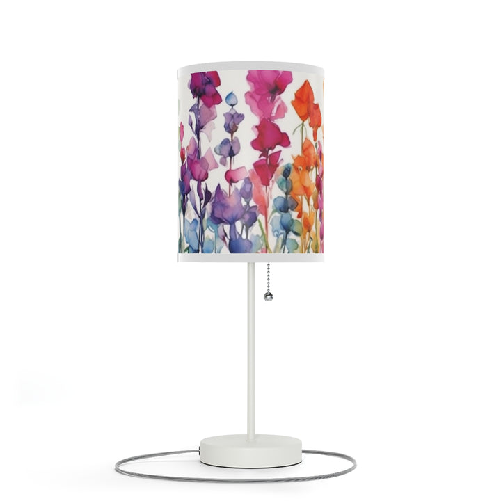 Charming Sweet Peas - Lamp on a Stand