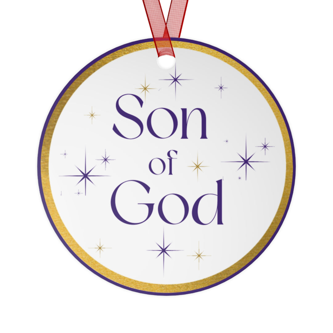 Son of God - Names of Jesus White Metal Ornaments