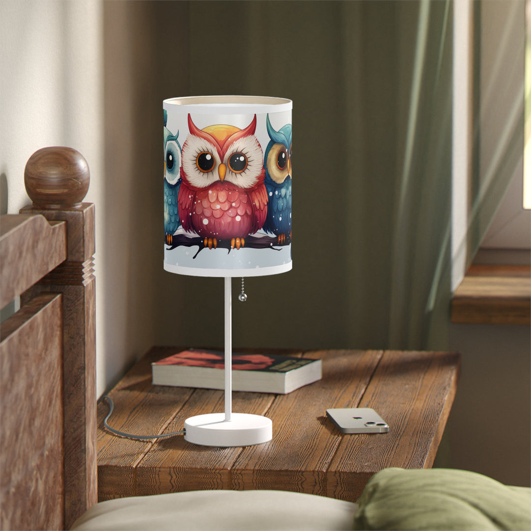 Whooo's Merry - Lamp on a Stand