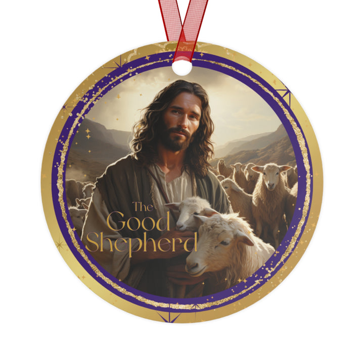 The Good Shepherd - Names of Jesus Metal Ornament