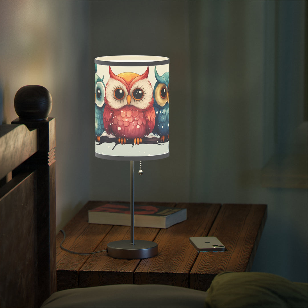 Whooo's Merry - Lamp on a Stand