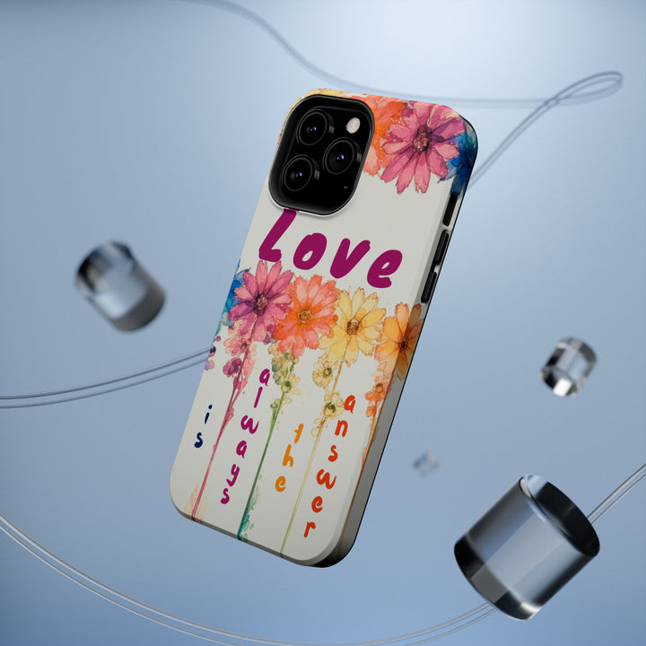 Love is the Answer Vintage - MagSafe Tough Cases